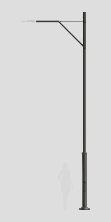 Lantern arm and pole WDR3