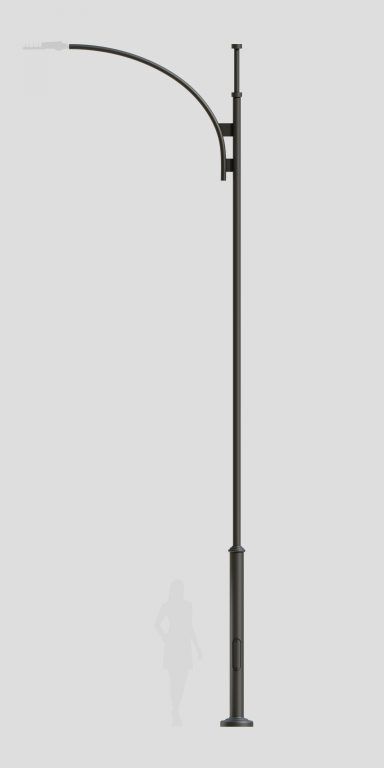 Lantern arm and pole WDR12