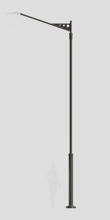 Lantern pole and arm WDR6