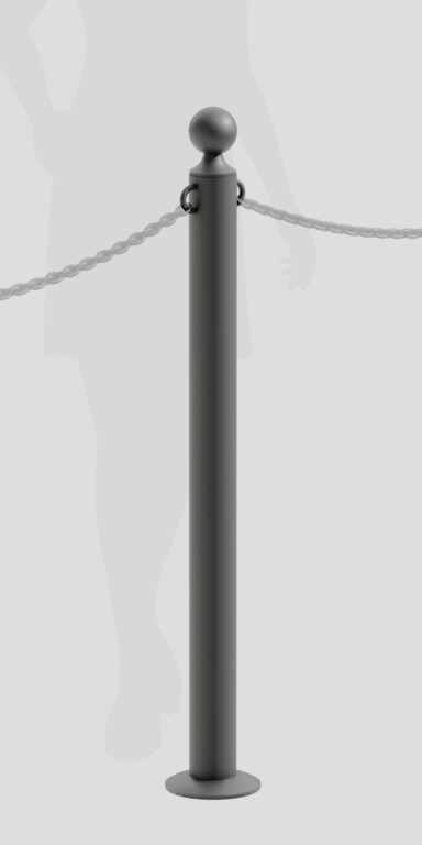 Plot S4 (sloupek), součást plotového systému