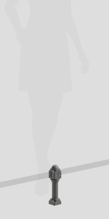 S8 - plotový sloupek, plotový prvek