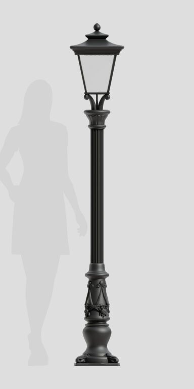 Zahradní a parková lucerna, A6/22M