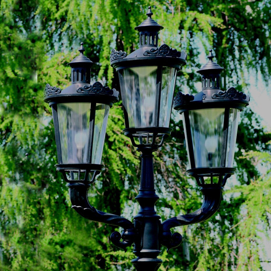 Zahradní a parkové lampy – typ O